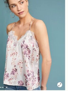 CAMI NYC Silk Charmeuse Cami Size Large